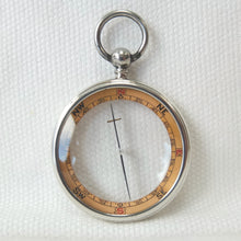 Silver Francis Barker Pebble Lens Compass (1912)