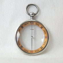 Silver Francis Barker Pebble Lens Compass (1912)