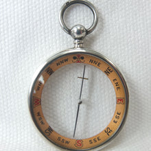 Silver Francis Barker Pebble Lens Compass (1912)