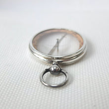 Silver Francis Barker Pebble Lens Compass (1912)