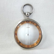 Silver Francis Barker Pebble Lens Compass (1912)