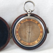 Silver Francis Barker Pebble Lens Compass (1912)