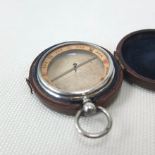 Silver Francis Barker Pebble Lens Compass (1912)