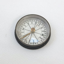 Brass Box Ceramic Dial Pocket Compass c.1900