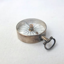 Georgian Silver Pocket Compass c.1815