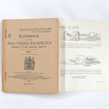 Handbook for the .303 Vickers Machine Gun (1923)