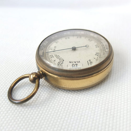 Victorian Pocket Barometer Altimeter c.1895