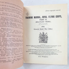 Training Manual Royal Flying Corps - Part II (1914)