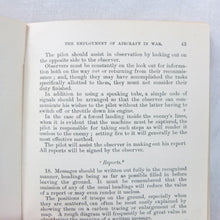 Training Manual Royal Flying Corps - Part II (1914)