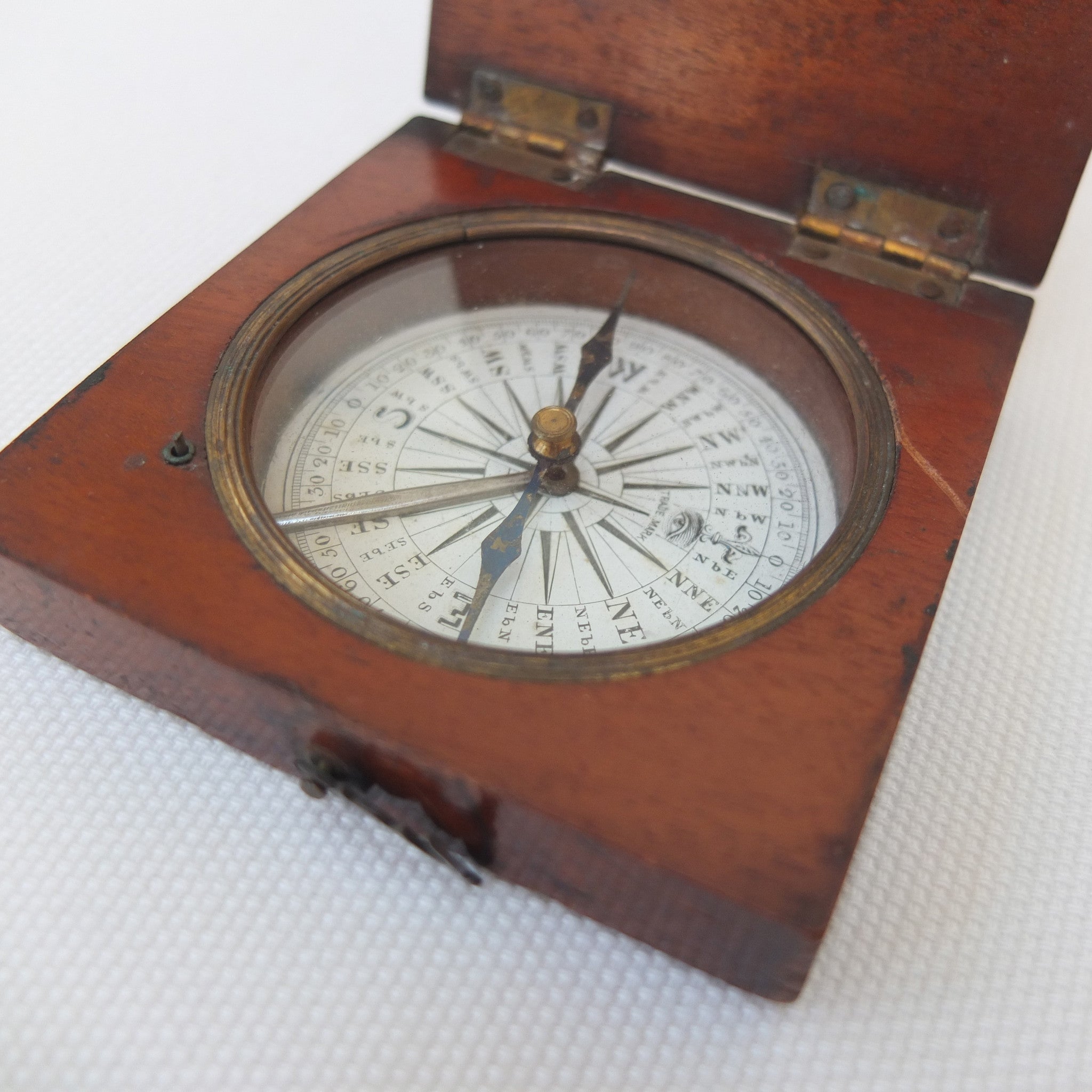 James Parkes, Birmingham, Victorian Pocket Compass 1850 – Compass Library