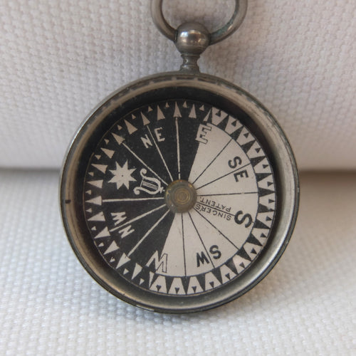 Singer's Patent Pocket Compass 1868